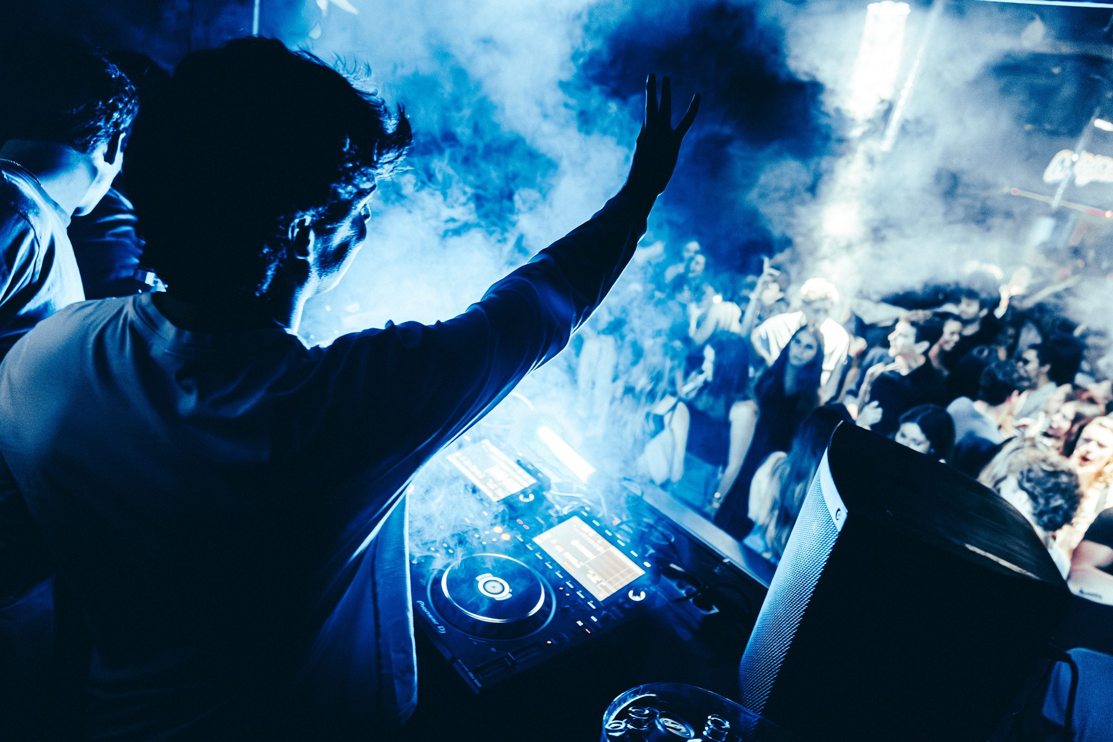 Jake Veeneman DJing live